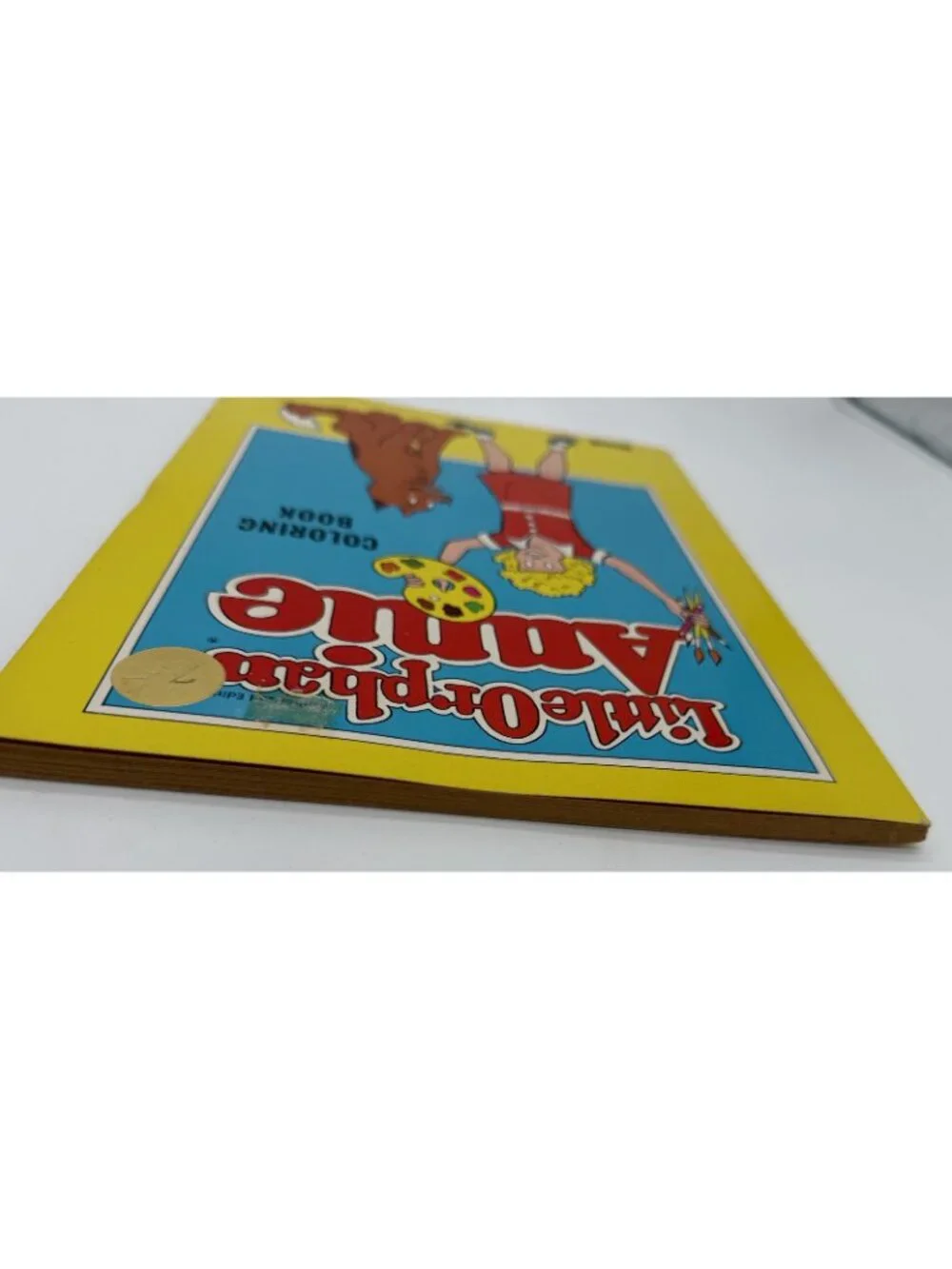 1975 Little Orphan  Annie Sandy Harold Gray coloring book 96pg NOS Unused #1